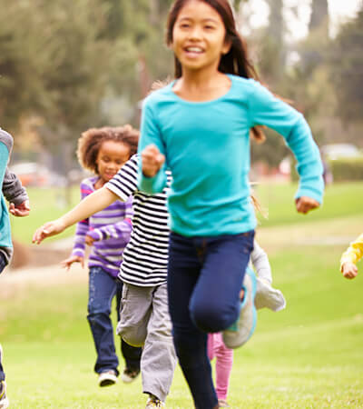 childrens running race